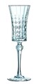 6 db pezsgőspohár készlet, Eclat Cristal D'Arques, Lady Diamond, 150 ml, kristályüveg