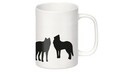 Happy Bögre, Ambition, 380 ml, porcelán, farkas modell