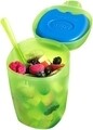 Thermal élelmiszer doboz + kanál, Snips, Energy Fruit Ice Box, 0,5 L, polipropilén, zöld