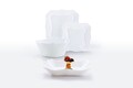 Luminarc 19 darabos Étkészlet, Authentic White, opál