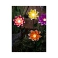Lampa de gradina Flower, Lumineo, 6x11x49.5 cm, 1 led, galben