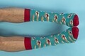 Férfi zokni, Funky Steps, FSB268, 40-46 méret