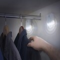 2 db LED érzékelő lámpa mozgásérzékelővel az InnovaGoods szekrényhez, 6,5 x 6 cm, ABS műanyag