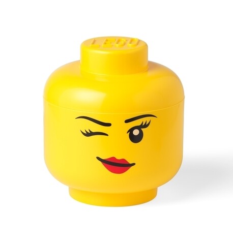 Winky S tároló doboz, LEGO, 200 ml, polipropilén, sárga
