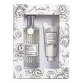Eau de toilette ajándék szett + kézbalzsam, isteni márki, praliné / borostyán / pacsuli