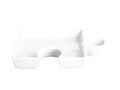Aperitif tálca, Dish-D'oeuvres-Dish puzzle, Excelsa, 19,5x15 cm, porcelán, fehér