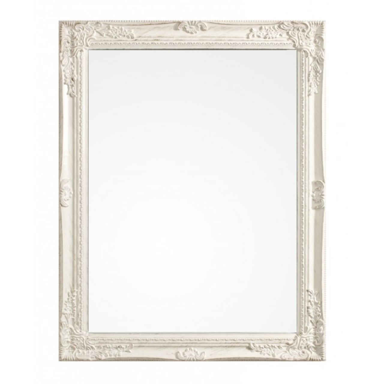 Miro Dísz tükör, Bizzotto, 62x82 cm, császárfa, fehér