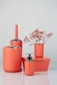 WC-kefe Brasil Coral tartóval, Wenko, 10 x 37 cm, műanyag, korall
