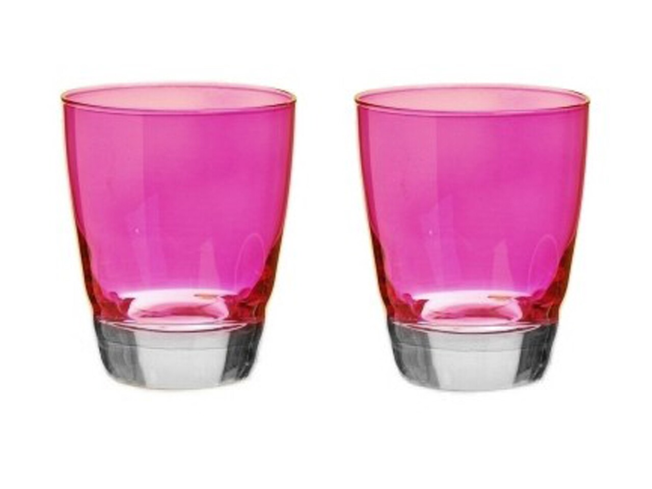 2 pohár készlet, Happy Color, Excelsa, 300 ml, üveg, lila