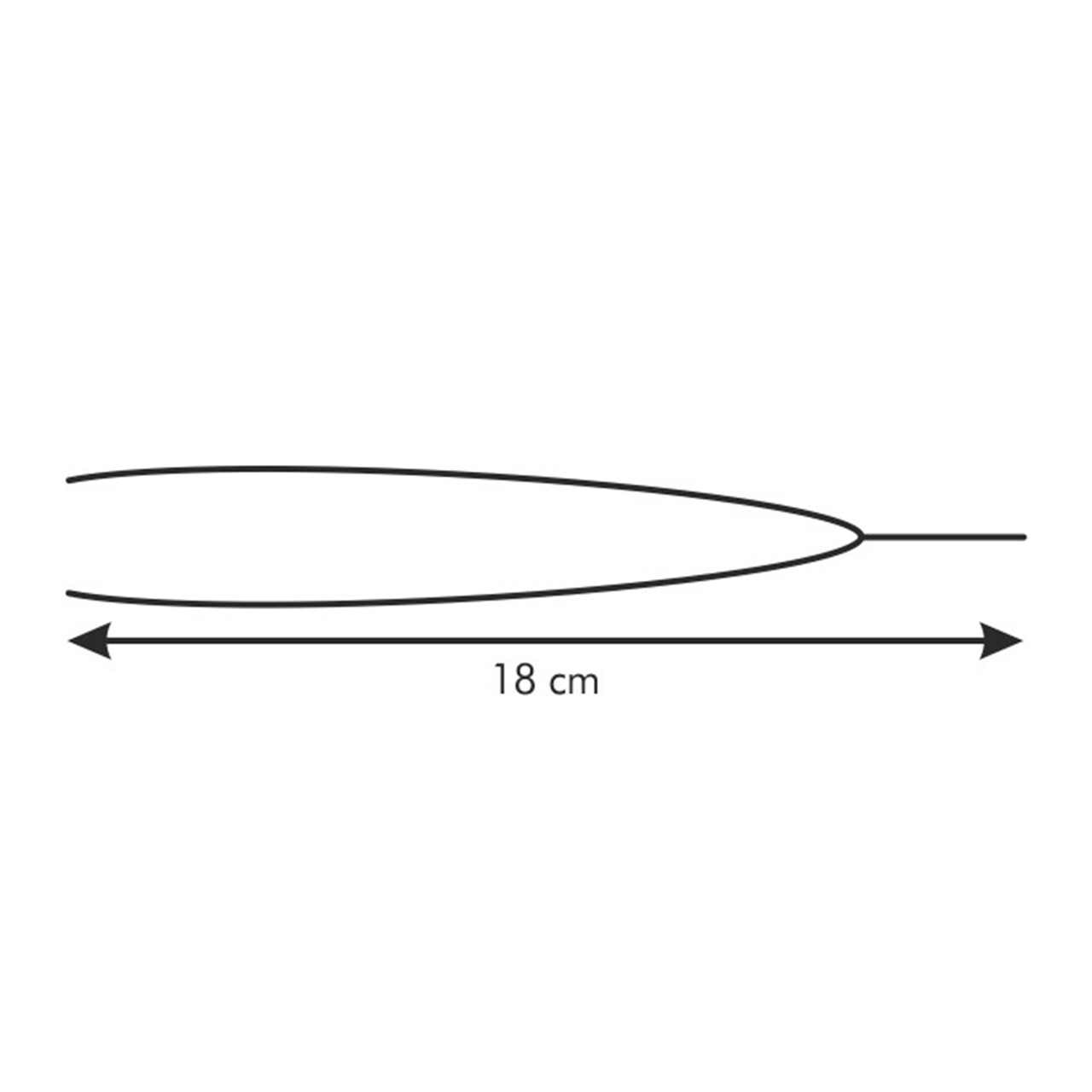 Presto Csipesz, Tescoma, 18 Cm, Rozsdamentes Acél, Ezüst