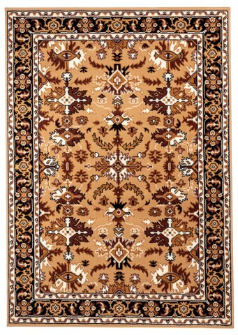 Seminik Szőnyeg, Decorino, 190x280 cm, polipropilén, barna/bézs