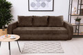 Canapea extensibila Siena, 230x97x78 cm, cu lada de depozitare, Bej