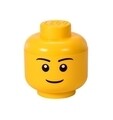 Boy S tároló doboz, LEGO, 200 ml, polipropilén, sárga