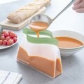 6 db újrafelhasználható cipzáras táska készlet InnovaGoods Bags Zags, 25/20 / 15,5 cm
