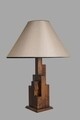 Luin Éjjeli lámpa, 8301-6M, E27. 60 W, fa/textil