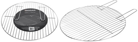 BBQ BBQ Grill, Ø47 cm, króm