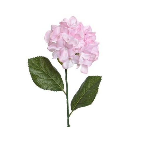 Hortenzia művirág, Decoris, 17x19x66 cm, rózsaszín