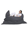 Bean Bag Puff fotel, Ferndale Giant, 140 x 180 cm, vizhatlan poliészter, hamuszürke
