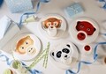 Gyermek reggeliző készlet 2 db, Villeroy & Boch, Animal Friends Panda, Ø 22 cm / 190 ml, prémium porcelán