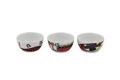 Kutahya Porselen 3 db Mély tál, LB03CZS4208739, Ø10 cm, porcelán, színes