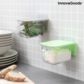 Handstore InnovaGoods 2 db Konyhai tároló levehető ragasztóbal és kiskanállal, 420 ml