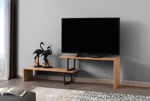 Ovit TV Komód, Kalune Design, 120x35x45 cm, barna