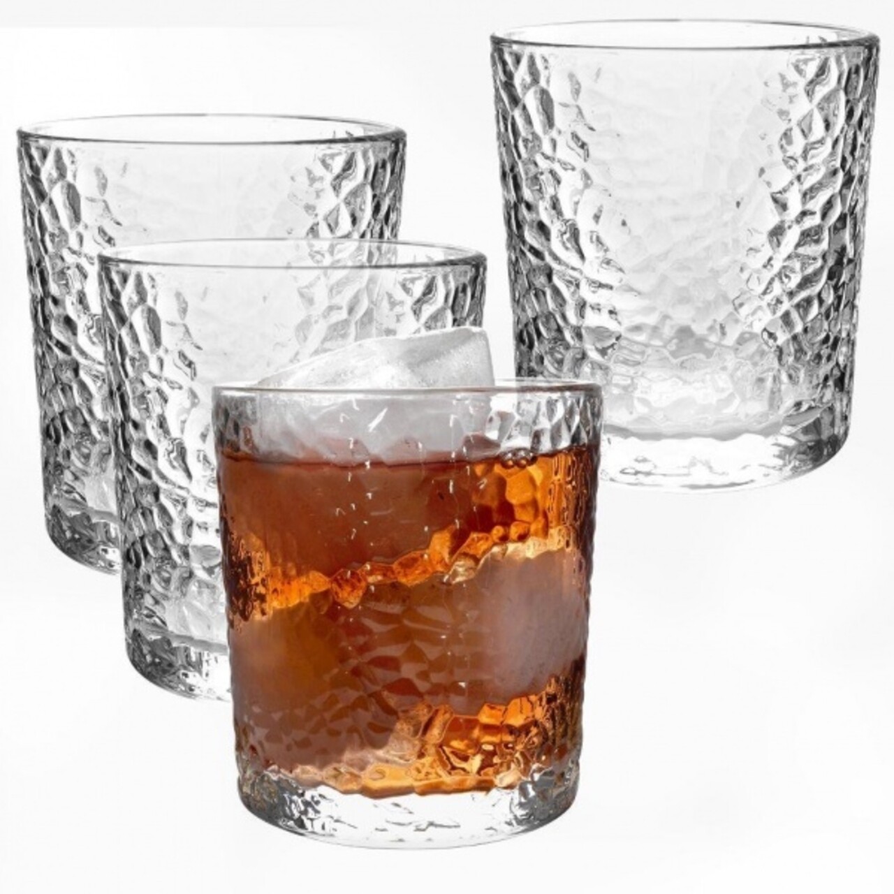 4 db-os pohár készlet Excellent Whisky, 300 ml-es, üveg