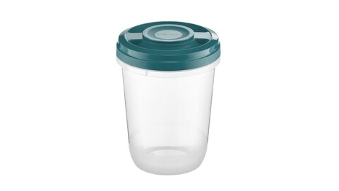 Smart Tároló fedővel Ambition, 1 L, türkiz
