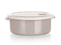Caserola pentru microunde Culinaria Latte, Banquet, 750 ml, plastic