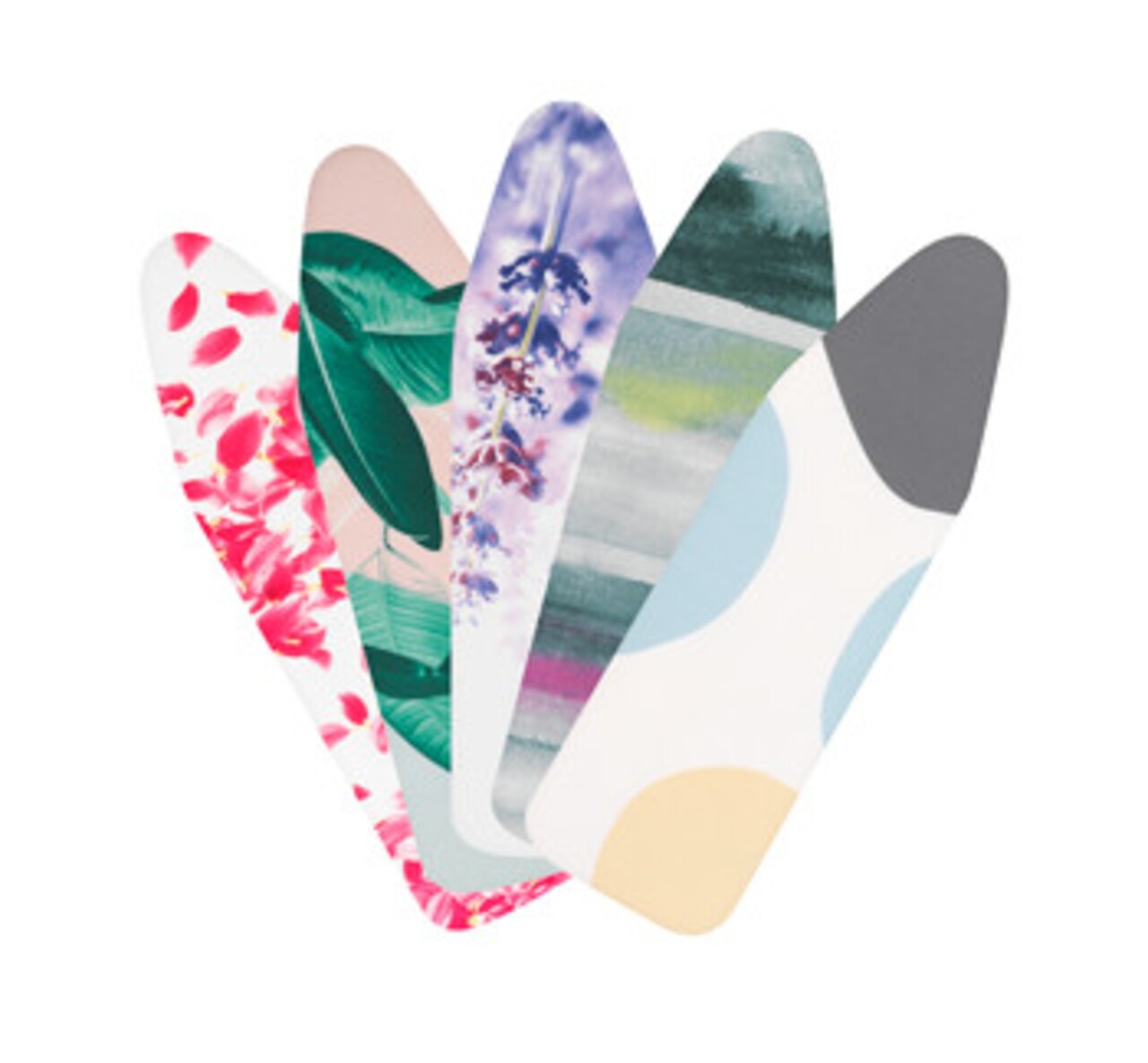 Vasalódeszka huzat, Brabantia, Virág Design, 45 x 124 cm, 100% pamut, többszínű, válogatott