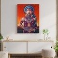 Ethnic Style Fali kép, Versa, 90x120 cm, kanavász