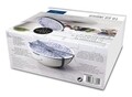 Villeroy & Boch Mély tál fedővel, To Go Indigo Dish M, vízzáró, 350 ml, prémium porcelán / szilikon