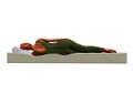 Ergo Relax Free Air Memory Ortopéd Matrac 180x200 cm és kétszemélyes ágynemű