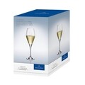 4 pezsgőspohár készlet, Villeroy & Boch, La Divina, 260 ml, Kristályüveg