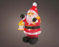 Santa Kültéri fénydekoráció, Lumineo, 40 LED-el, 24x20x46 cm, színes