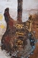 Guitar Art Festmény, Mauro Ferretti, 90x120 cm, kézzel festett, kanavász/erdeifenyő