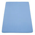 Cearceaf de pat cu elastic Heinner Home, 160x200 cm, bumbac, albastru