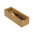 Versa Többfunckiós bambusz doboz, 23x7.8x6.4 cm