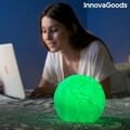 RGB LED Lámpa, újratölthető Planeta Pamant Worldy InnovaGoods