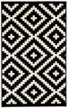Pambus Szőnyeg, Decorino, 160x230 cm, polipropilena, fekete/fehér