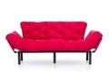 Nitta Triple Kihúzható kanapé, Futon, 3 személyes, 225x70 cm, fém, ciklámen