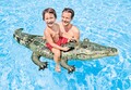 Crocodile Felfújható strandmatrac, 178x86 cm, polivinil, színes