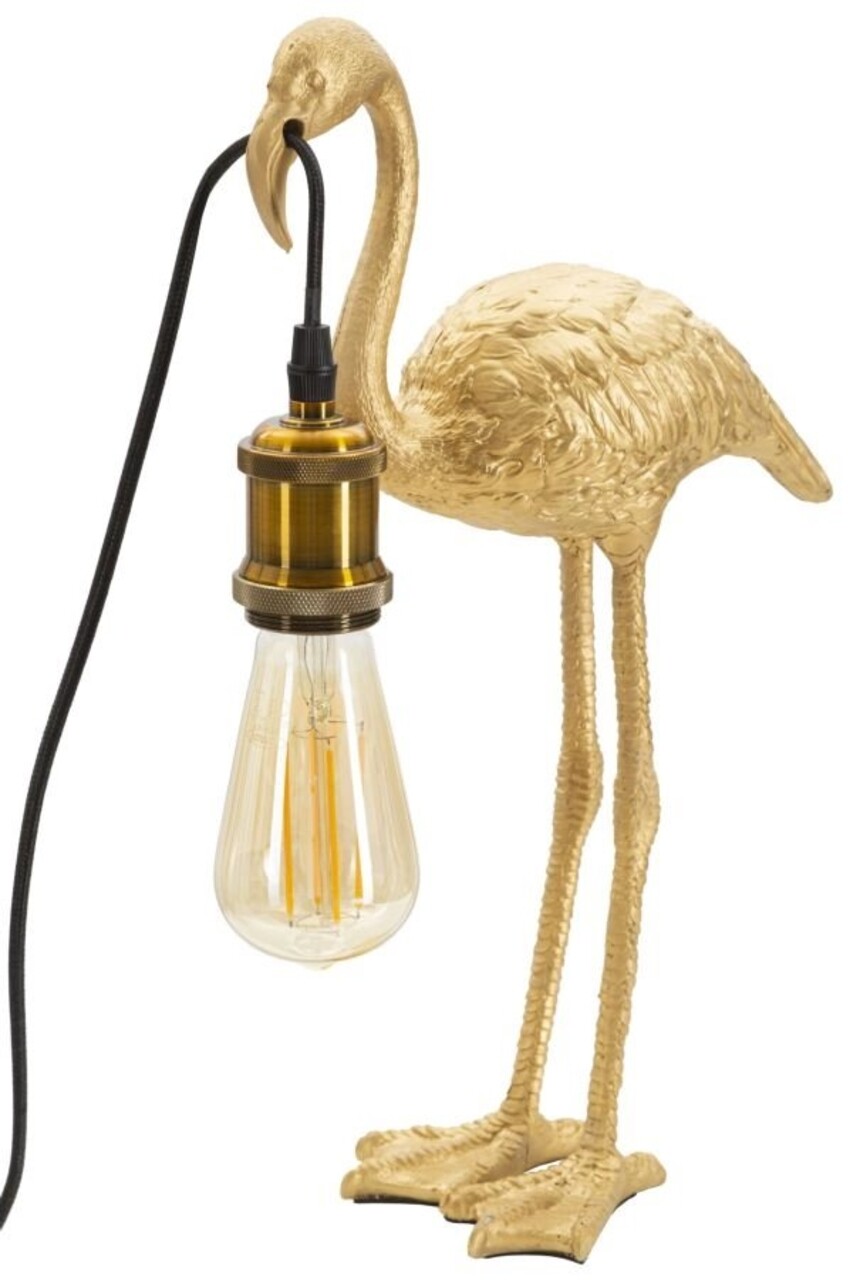 FLAMINGO arany asztali lámpa 39.5 cm
