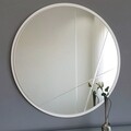 Oglinda decorativa A704, Neostill, 60 cm, argintiu