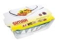 Simax tetővel ellátott tepsi, boroszilikát üveg, 36,5 x 20,8 cm, 5,5 L