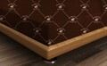 Beverly Hills Polo Club Gumis lepedő, 140x190 cm, 100% ranforce pamut, BHPC 006, barna