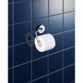 WENKO Vacuum-Loc® WC-papír tartó, fúrás és csavarozás nélkül, 13,5 x 16 x 17,5 cm, acél, ezüst