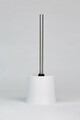 WC kefe, Weenko, Basic White, 14 x 38 cm, műanyag, fehér