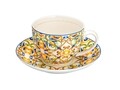 2 db-os csésze készlet teáslappal, Medicea, Brandani, 200 ml, porcelán