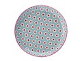 Maxwell & Williams Lapos tányér, Cotton Bud Svelomodry, 23 cm Ø, porcelán, színes